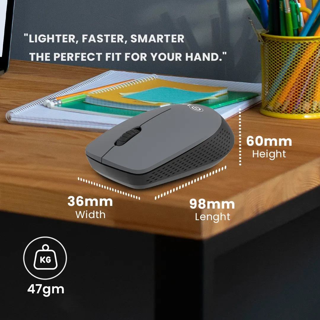 EVM Wireless Mouse Neo 3W042 (Grey) view 5